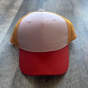 Rodan + Fields Pink and Red Trucker Hat